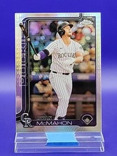 Ryan McMahon 2025 Topps Chrome Prism Refractor SP 🔥 Rockies