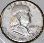 1954 Franklin Half Dollar