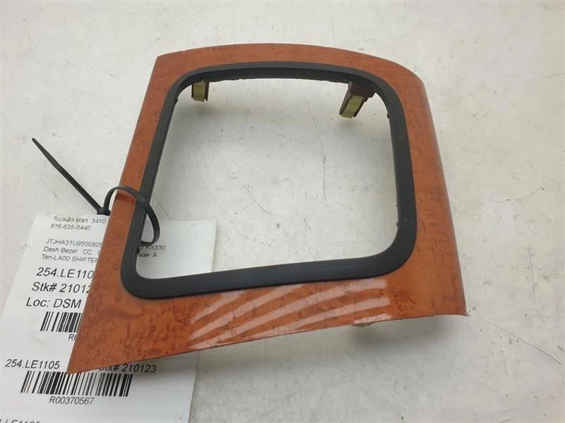Lexus RX330 2005 montaje de bisel de cambio de grano de madera  Foto 4 de 4