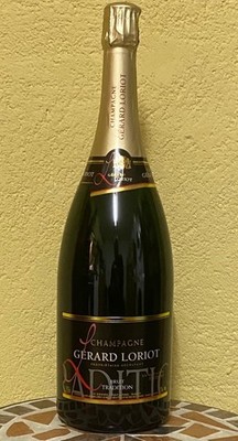 Champagner Gerad Loriot,  100 % Meunier ''Blanc de Noirs'', Magnum 1,5l