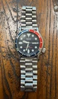 Seiko Diver 200m Pepsi Bezel Quartz Vintage Men's Watch