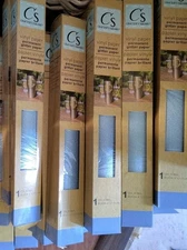 Lot of 25pcs CS Crafters Square Vinyl Paper Glitter, Light Blue, New