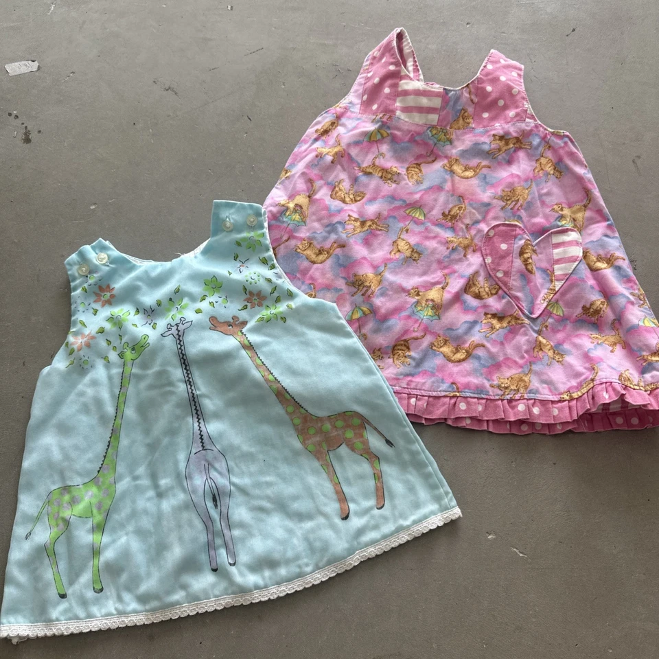 ENORME PAQUETE DE REVENDEDOR! ¡Lote de vestidos vintage verdaderos para bebé niño pequeño! 44 piezas! Tallas mixtas Foto 3 de 4