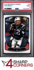 2014 BOWMAN CHROME #28 TOM BRADY PATRIOTS PSA 9