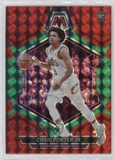 2023-24 Panini Mosaic Rookies Choice Red & Green Prizm Craig Porter Jr #204 1b0h