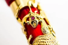 Montegrappa Eternal Bird LE Gold Fountain Pen -LOW #02/100 