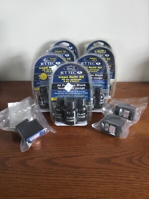 HP 21 22 Ink Cartridge + Jet Tec Refill Kits