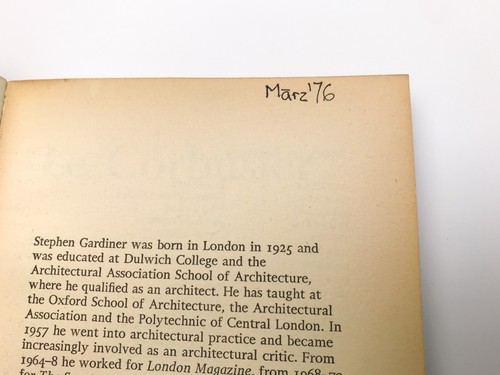 LE CORBUSIER 1974 Fontana Books Stephen Gardiner — Architecture Modernism Design - Picture 5 of 24