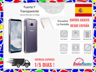 Samsung Galaxy S8 Plus SCHLAGFESTE TPU Hülle mit verstärkten Ecken Blitzversand