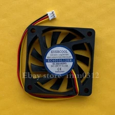 EVERCOOL EC6010L12ER DC12V 0.14A 60mm 3-wire silent cooling fan