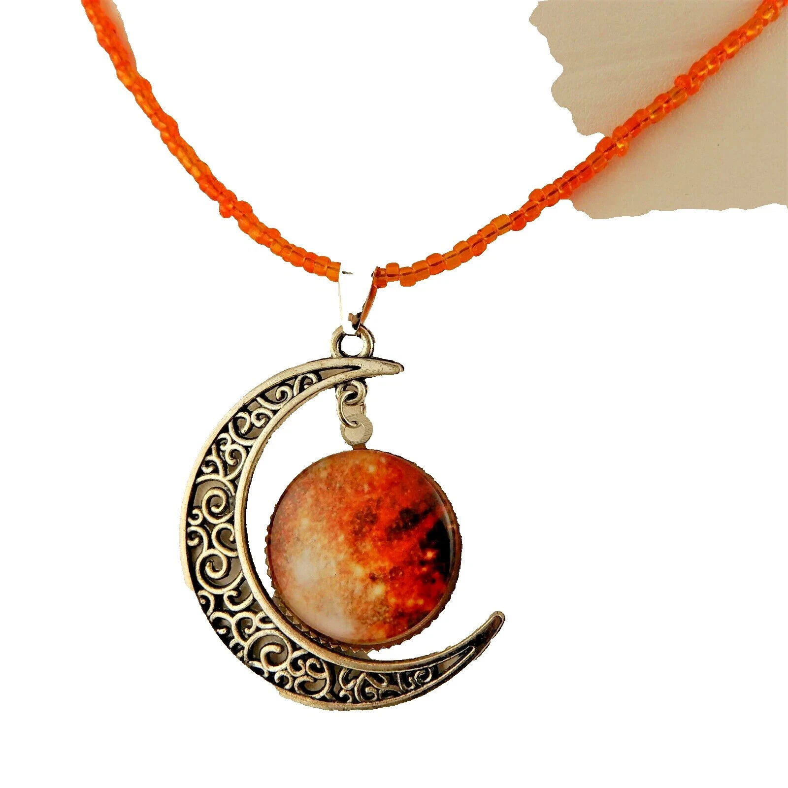 Chapado en Plata Cristal Collares y colgantes hechos a mano