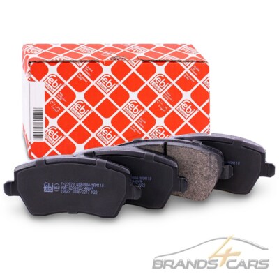 FEBI BREMSBELÄGE VORNE FÜR DACIA DUSTER MERCEDES CITAN NISSAN MICRA RENAULT CLIO