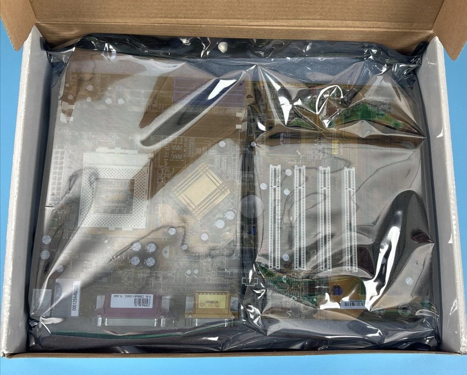 New Sealed! DFI CM64-AL/G Socket 370 Motherboard/Mainboard US Seller Rare Beauty - Image 3 of 4