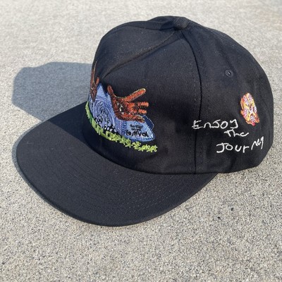 Rare Travis Scott Astrofest 2021 Exclusive Utopia Mountain Embroidered Hat 
