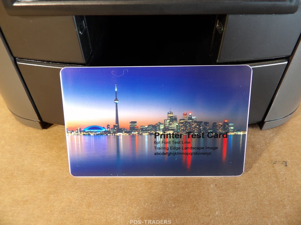 Datacard CD815 Direct to Card ID Card Printer USB LAN - 7 CARDS - TESTED OK - Bild 3 von 4