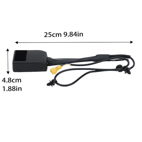 Fibbia cintura di sicurezza anteriore per Mercedes-Benz Classe A B W176 W246 GLA CLA 2478600169 - Foto 2 di 12