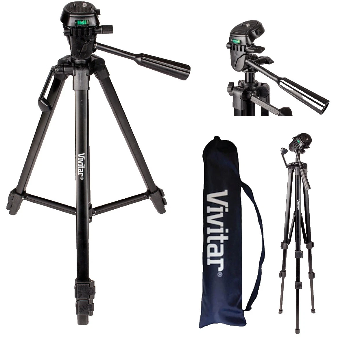 Vivitar Camera Tripods for Canon with 360 Degree Rotation
