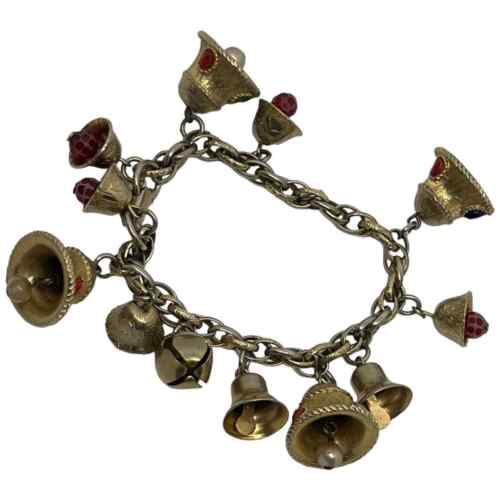 1950 Charm Bracelet 12 Charms