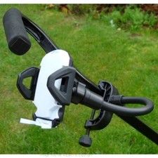 Adjustable Golf Trolley GPS Holder G-Clamp Mount fits the Skycaddie SGX