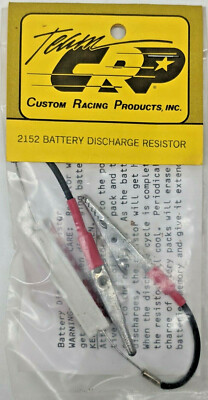 DISCHARGE RESISTER Ni-Cad Battery Grasshopper Frog Hotshot RC Team CRP 2152