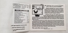 Deathbots AUTHENTIC NES Instruction Manual original Nintendo Death Bots bot