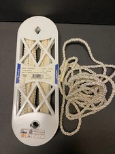 Vintage Trimtex Lace Trim & White Beaded Twist Cord Lot