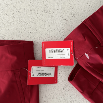 NWT Spanx Sunshine Shorts Dark Cherry 6” UPF 50+ Modest Summer