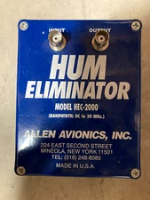 Allen Avionics Hum Eliminator Model HEC-2000