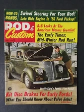 Rod & Custom Magazine April  1970 Dave Puhl Phaze II - 1956 Ford Pickup - 223