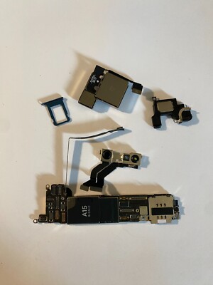 Apple iPhone 13 mini 128GB Blue Unlocked logic board A2481 Read