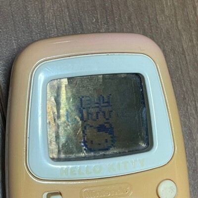 Nintendo Pocket HELLO KITTY Sanrio Game Console Pedometer Rare 2