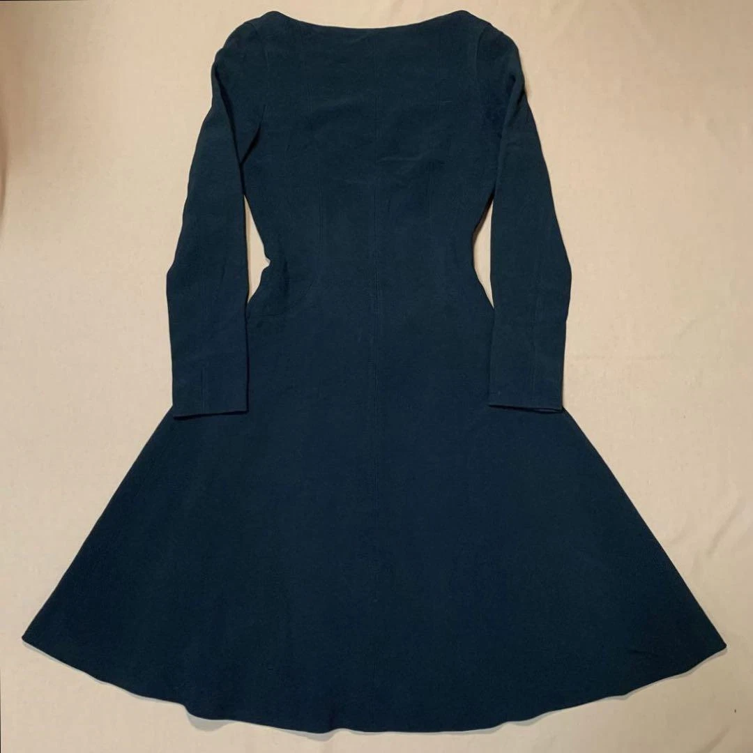 Abito Prada Italia Disegno Aperto Schiena