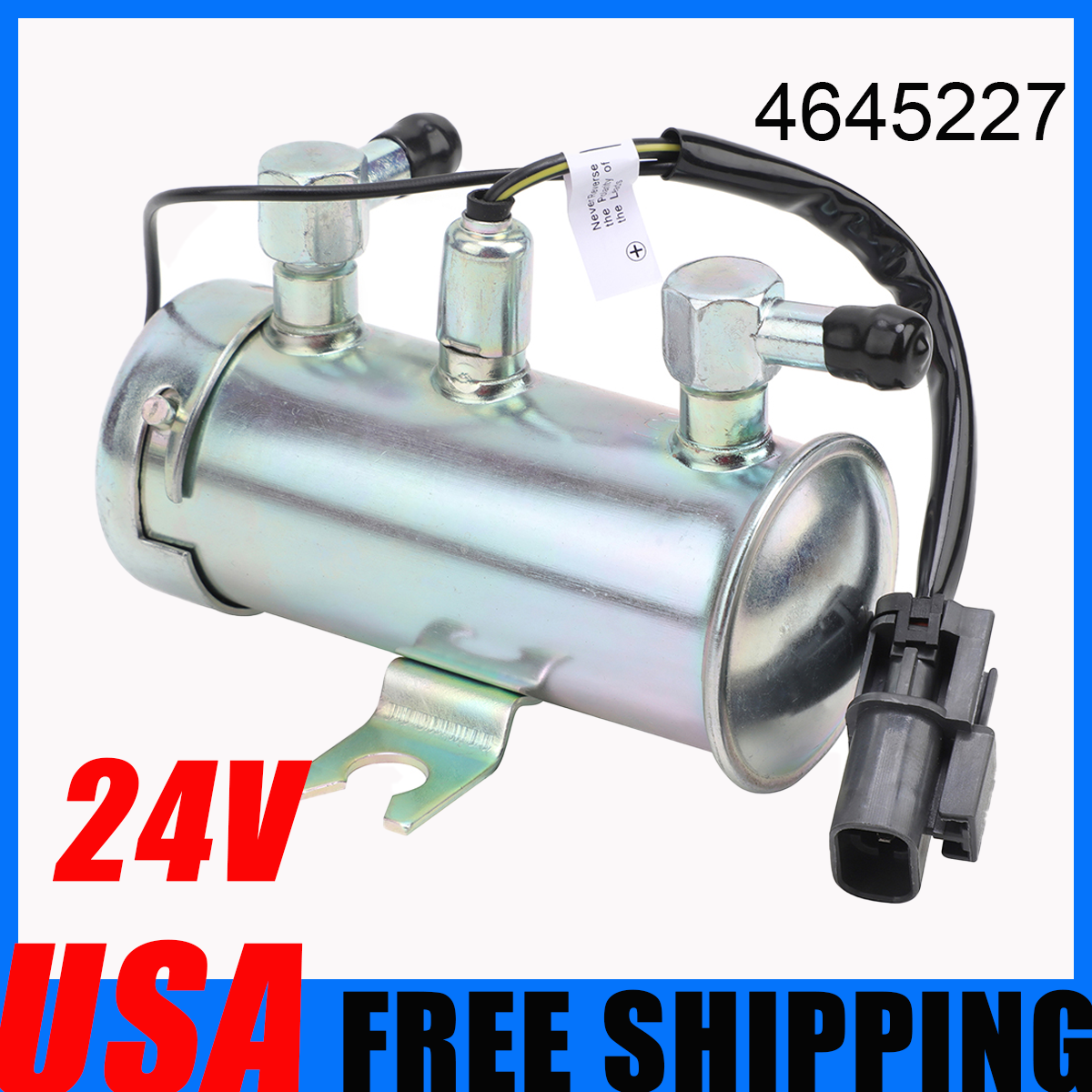 vqsasページ 24V Fuel Pump 4645227 for Hitachi Excavator ZX110-3 ZX110M-3 ZX120