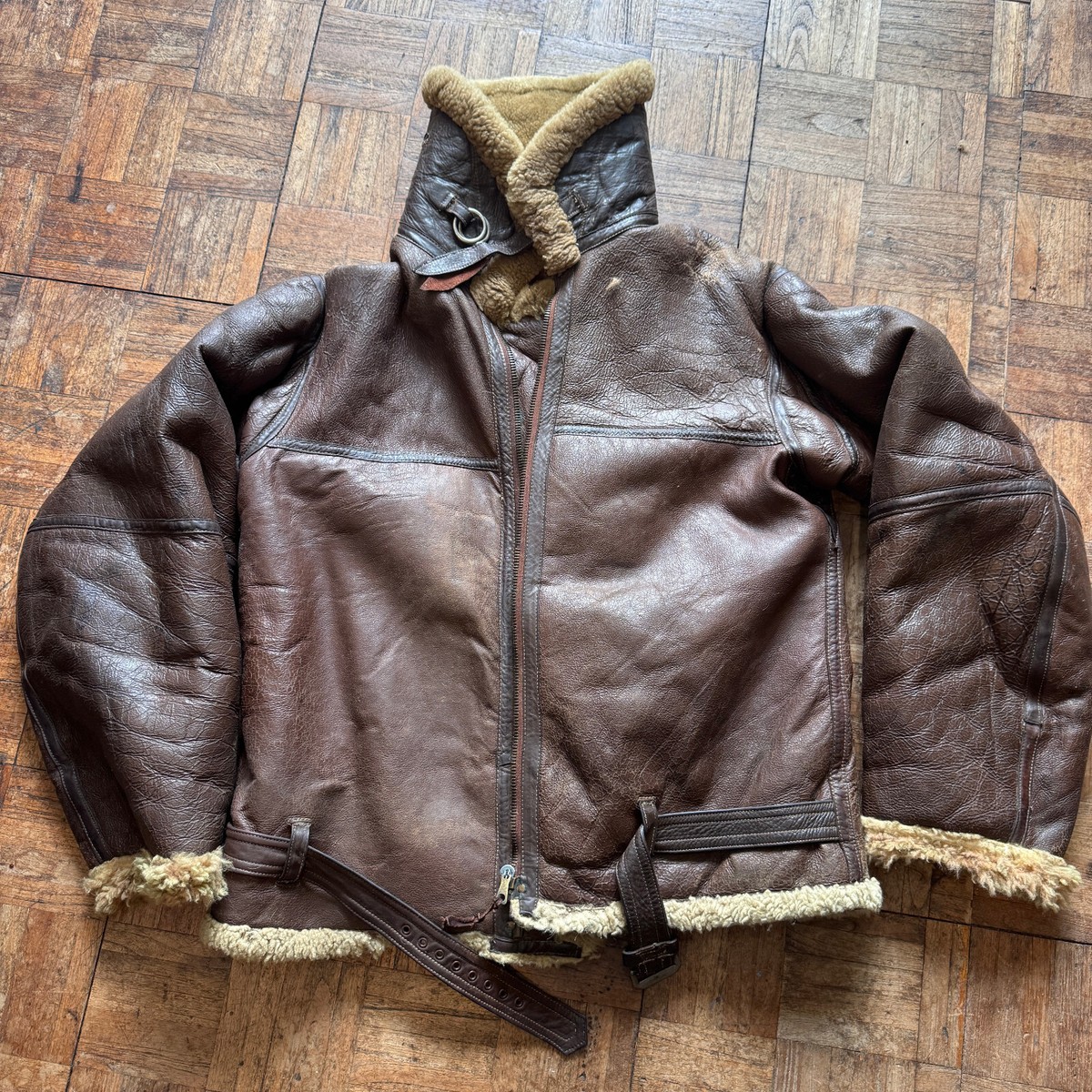 Ww2 Irvin Leather Leather Jacket Irvin Flying Jacket Raf Museum