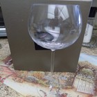 Daniel Hechter Modernist Austrian Crystal Burgundy Wine Glasses (Set of 2)