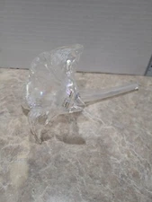 Vintage Handblown Iridescent Lily Single Stem Bud Vase