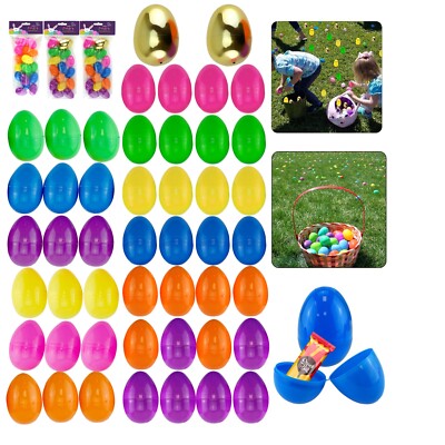 Fülleier, Golden Egg Osterjagd Geschenk, Kunststofffüller Ostereier befüllbar