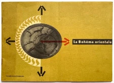 Original Vintage Travel Brochure EASTERN BOHEMIA - CZECHOSLOVAKIA - GUIDE - 1964