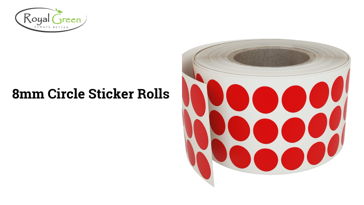 1008 Gold Dot Stickers 1/4 Inch - Color Coding Labels For Inventory & Organization