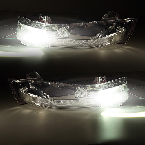 Pares de luces antiniebla LED DRL para parachoques transparentes Ford Mustang 2018 2019-2023 - Imagen 7 de 12