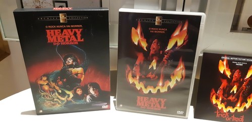 BRASIL DVD Trick Or Treat Heavy Metal do Horror + CD Soundtrack Ozzy Osbourne - Picture 11 of 12
