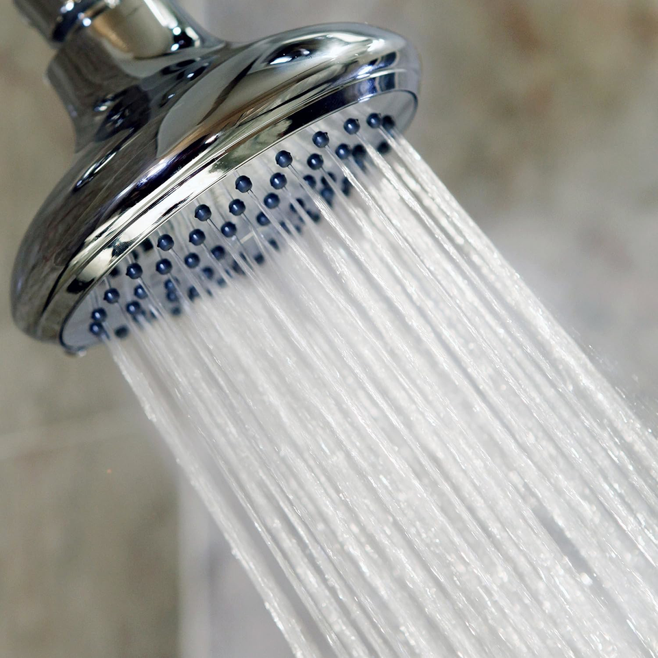 Duchas High Flow Shower Head The 4 Inch Wall Mount Bathroom Showerhead Nozzle eBay