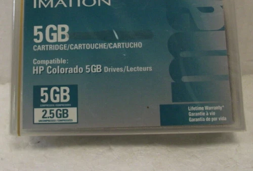 Imation HP Colorado 5GB/2,5GB Cartridge * NEU *