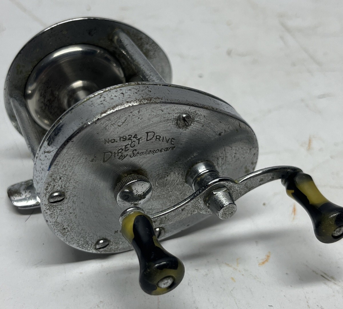 5 Vintage Open Face Casting Reels Shakespeare Pfleuger Akron