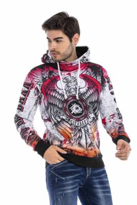 CIPO & BAXX EAGLE MENS HOOD JACKET SWEATSHIRT ALL SIZES