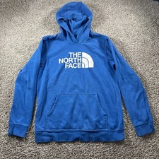 The North Face Sweater Boys XL Blue Hoodie Streetwear Relaxed Comfort Casual