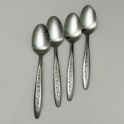 Customcraft CUS5 Jardinera Stainless Flatware 4 Teaspoons