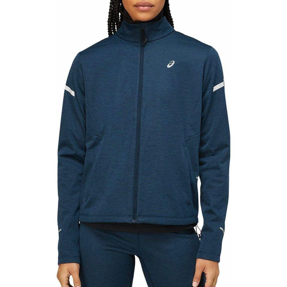 Navy Winter Jacket - | Womens Asics Running eBay Lite-Show