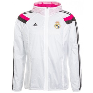 real madrid white jacket