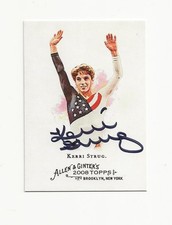 KERRI    STRUG     USA      AUTOGRAPHED   CARD